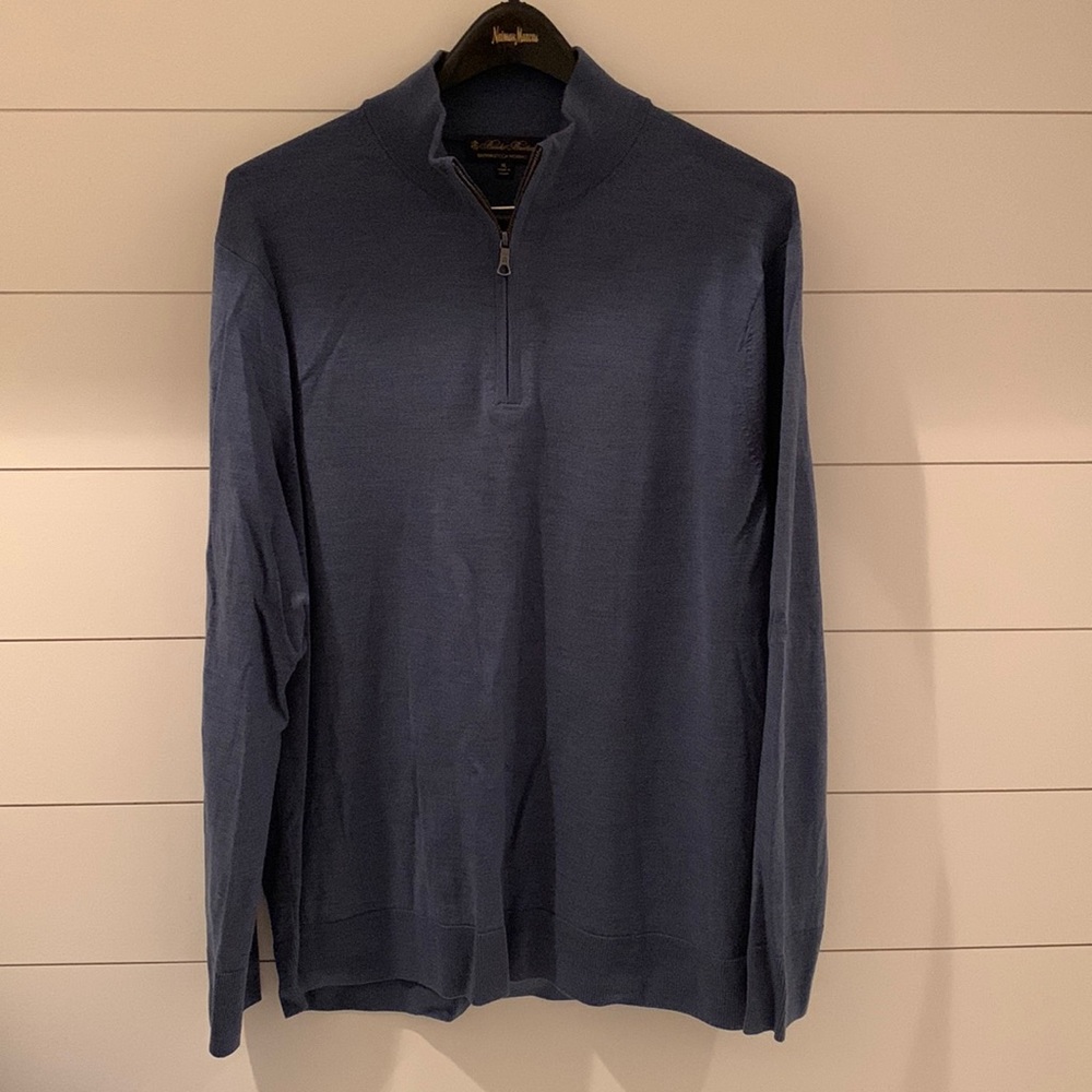 Brooks Brothers Merino Quarter Zip